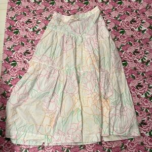 Floral Print Women's Skirt